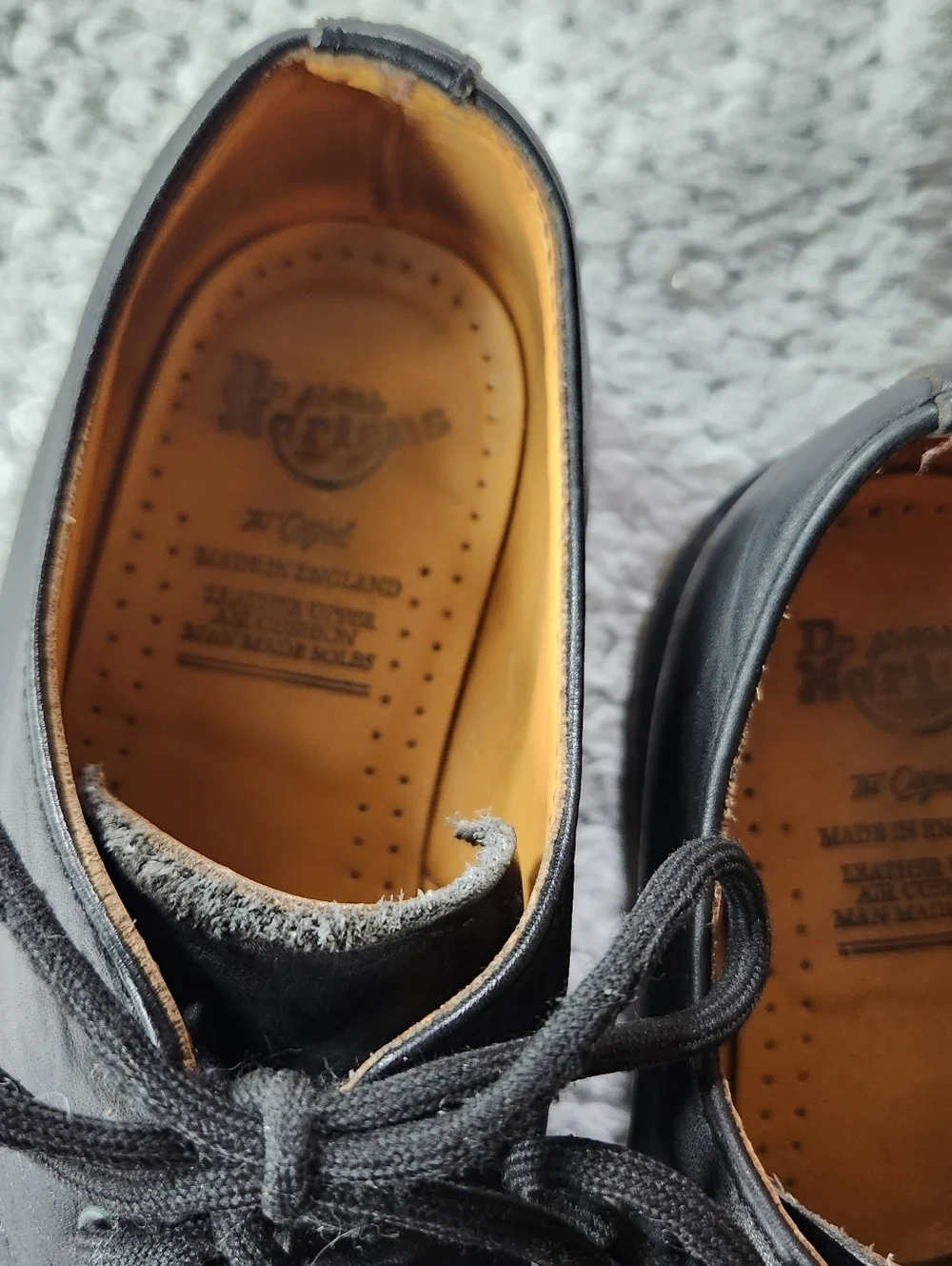 Dr Martens 1461 Vintage Made in England Oxford Shoes